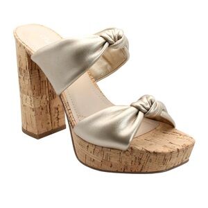 Charles by Charles David Intuit Block Heel Sandal, light gold, Size 7 1/2